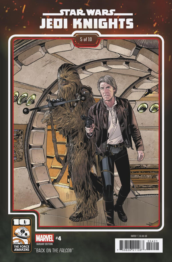 STAR WARS: JEDI KNIGHTS #4: Chris Sprouse Force Awakens 10th Anniversary cover B