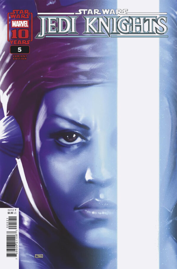 STAR WARS: JEDI KNIGHTS #5: Taurin Clarke Lightsaber cover B