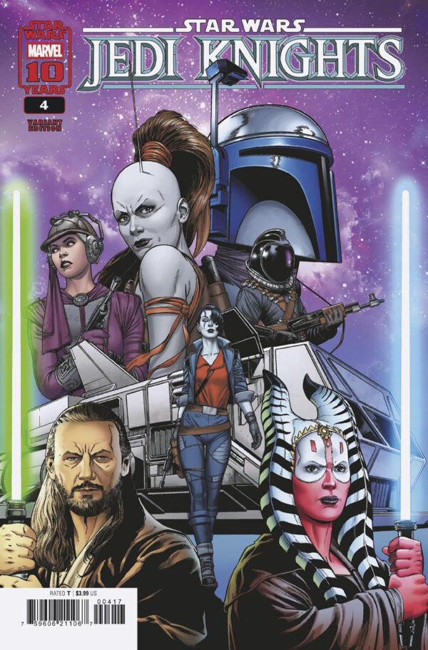STAR WARS: JEDI KNIGHTS #4: Ramon Rosanas RI cover Q