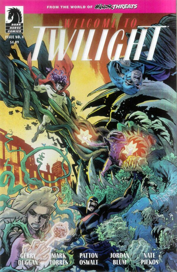 FROM THE WORLD OF MINOR THREATS WELCOME TO TWILIGH #4: Scott Hepburn cover A