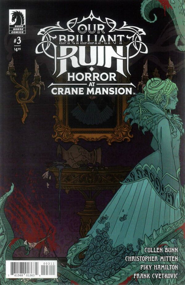 OUR BRILLIANT RUIN: HORROR AT CRANE MANSION #3: Helen Mask cover A