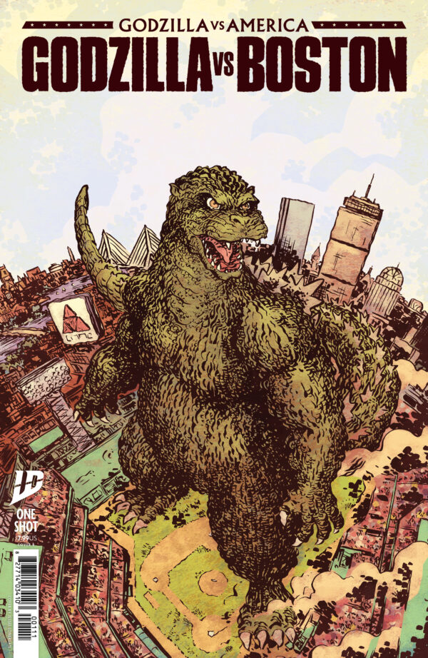 GODZILLA VS AMERICA #3: Boston #1 (Jesse Lonergan cover B)