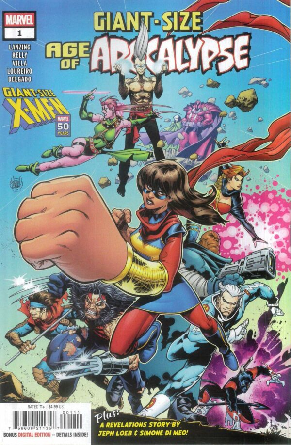 GIANT-SIZE AGE OF APOCALYPSE #1: Adam Kubert cover A