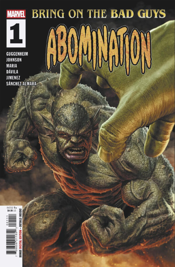 BRING ON THE BAD GUYS #3 Abomination #1 (Lee Bermejo cover A)