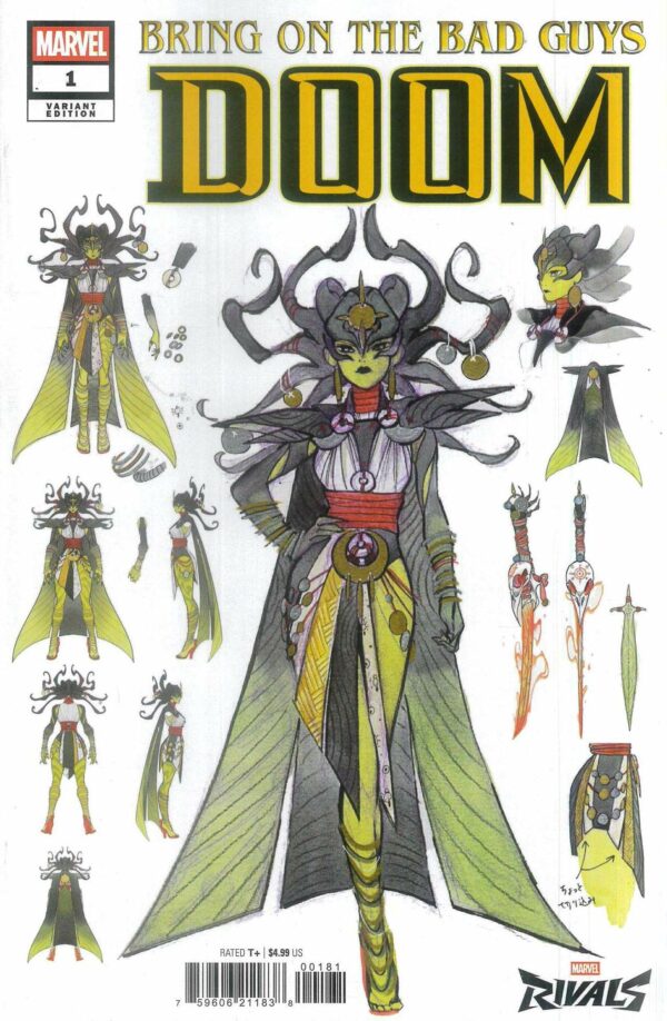 BRING ON THE BAD GUYS #1: Doom #1 (Peach Momoko Netease Marvel Rivals cover H)