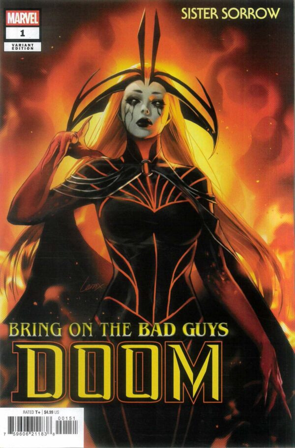 BRING ON THE BAD GUYS #1: Doom #1 (Lesley (Leirix) Li cover E)