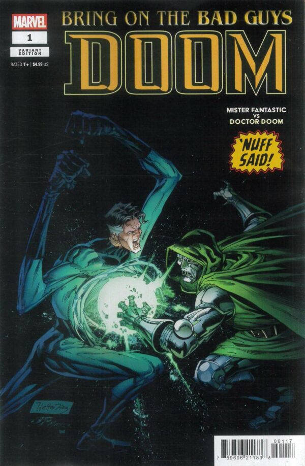 BRING ON THE BAD GUYS #1: Doom #1 (Netho Diaz Nuff Said RI cover Q)