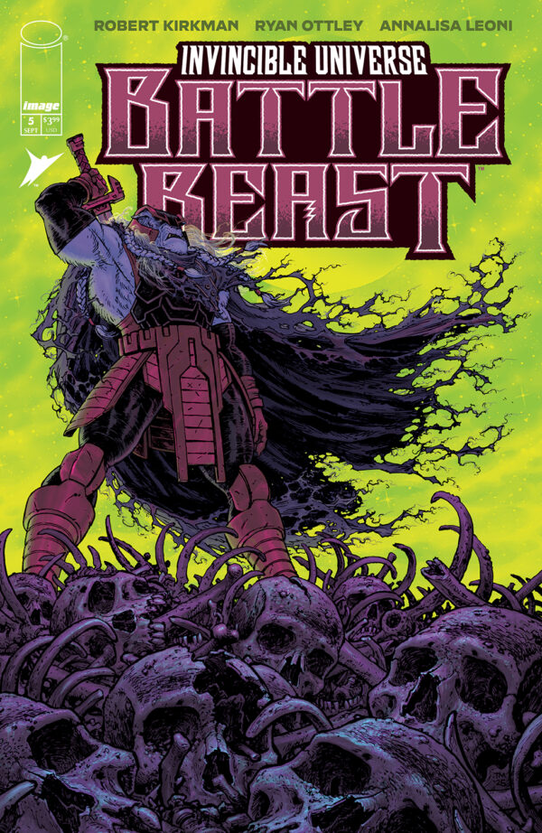 INVINCIBLE UNIVERSE: BATTLE BEAST #5 Tony Moore cover B
