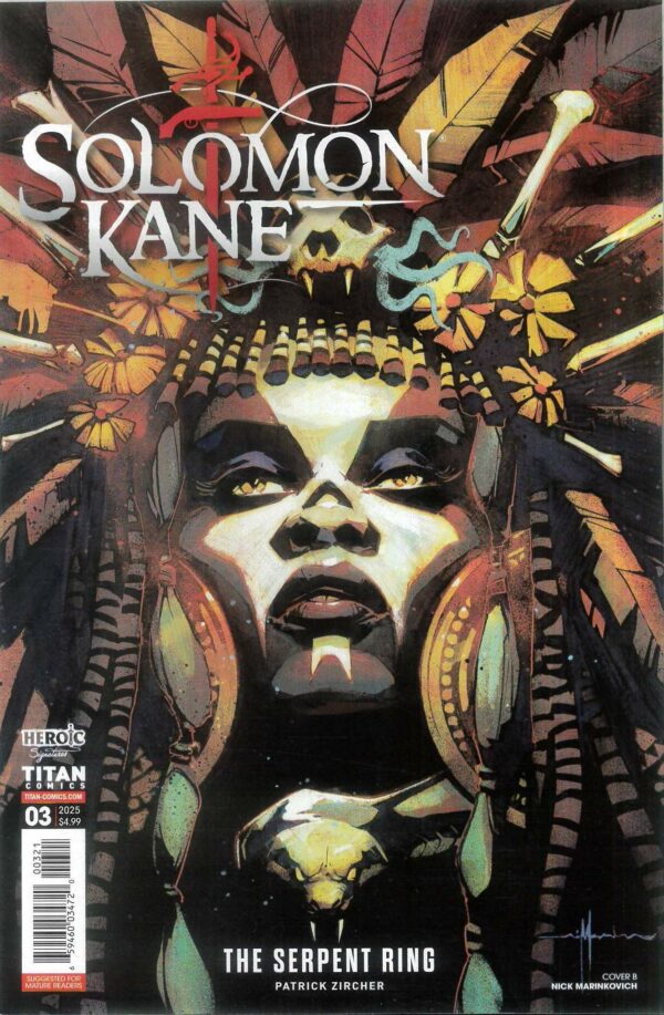 SOLOMON KANE: SERPENT RING #3: Nick Marinkovich cover B
