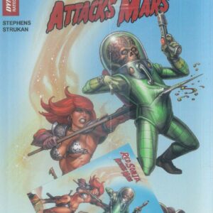RED SONJA ATTACKS MARS #3: Joseph Michael Linsner cover A