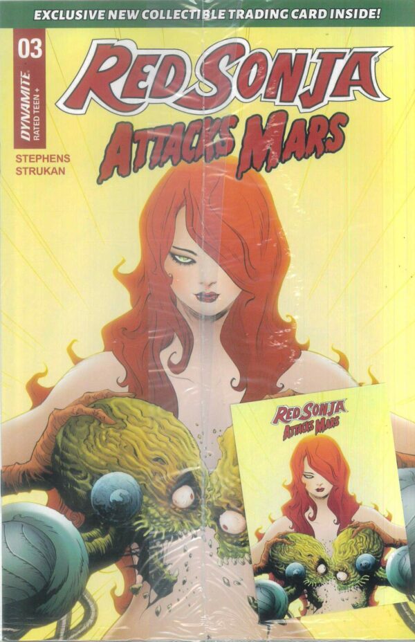 RED SONJA ATTACKS MARS #3: Jae Lee cover B