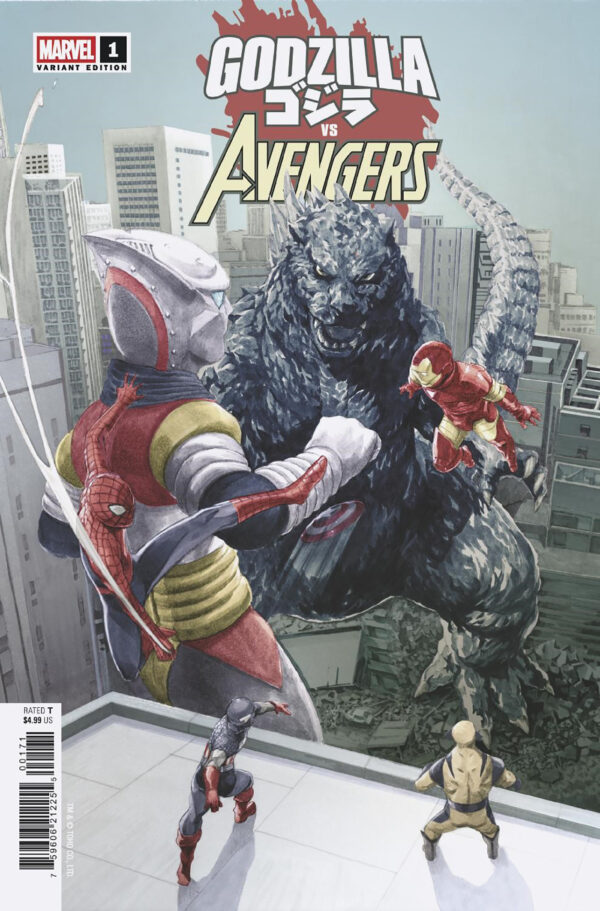 GODZILLA VS #5: Avengers #1 (Mitsuhiro Arita cover G)