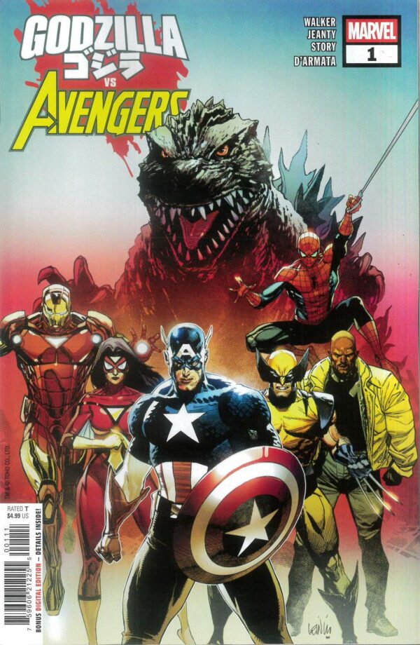 GODZILLA VS #5: Avengers #1 (Leinil Francis Yu cover A)