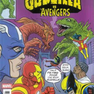 GODZILLA VS #5: Avengers #1 (Mike Allred King of Monsters Homage cover F)