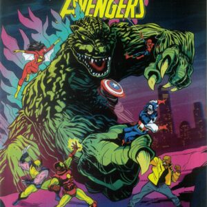 GODZILLA VS #5: Avengers #1 (Dave Bardin cover E)