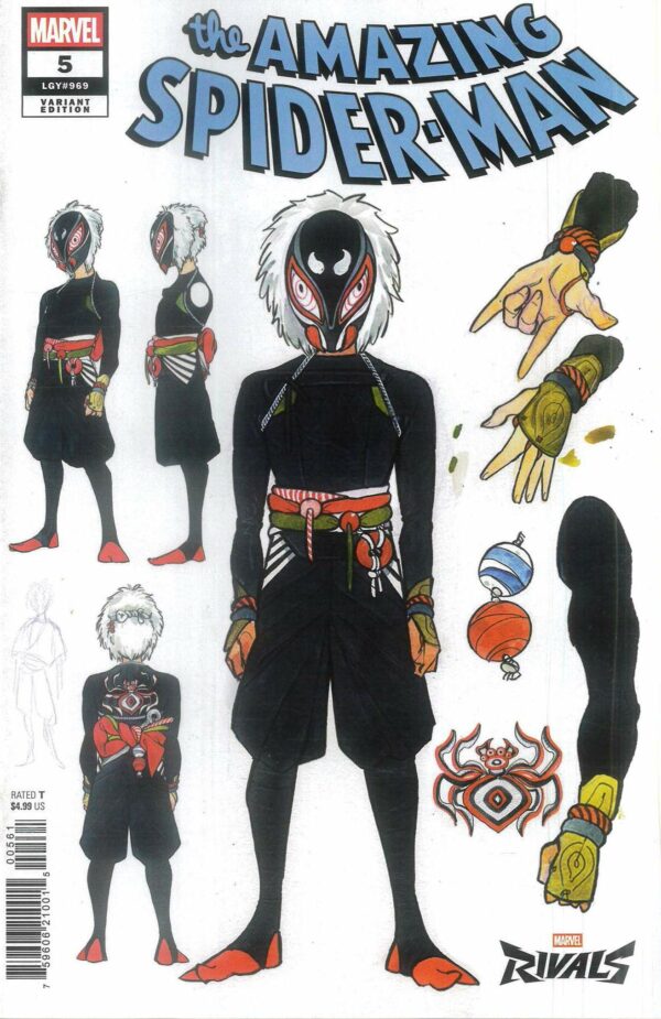 AMAZING SPIDER-MAN (2025 SERIES) #5: Peach Momoko Marvel Rivals cover