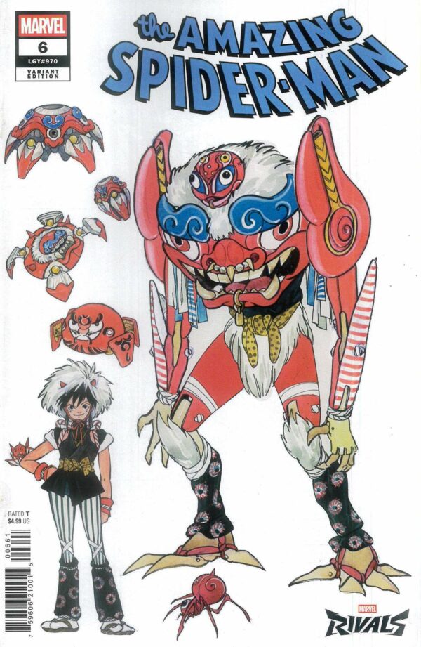 AMAZING SPIDER-MAN (2025 SERIES) #6: Peach Momoko Netease Marvel Rivals cover