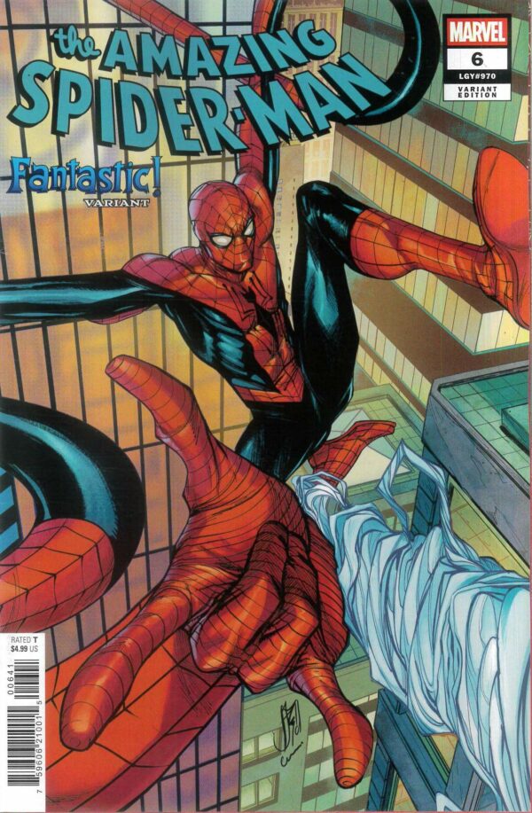 AMAZING SPIDER-MAN (2025 SERIES) #6: Stefano Caselli Fantastic! cover D