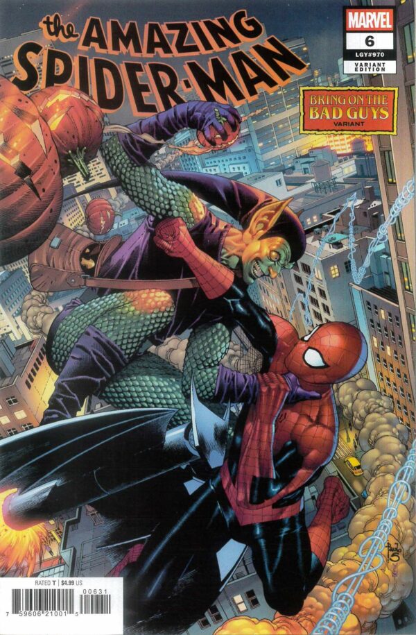 AMAZING SPIDER-MAN (2025 SERIES) #6: Paulo Siqueira Bring on the Bad Guys cover C