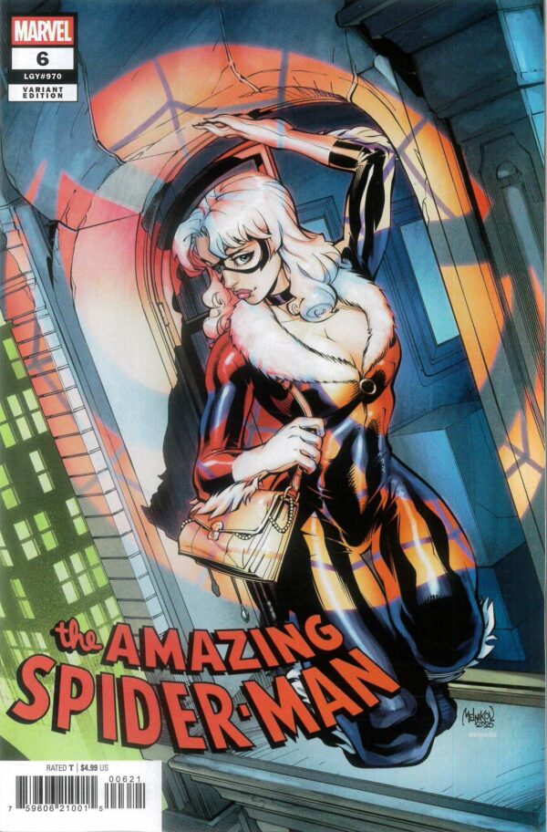 AMAZING SPIDER-MAN (2025 SERIES) #6: Gleb Melnikov Black Cat cover B