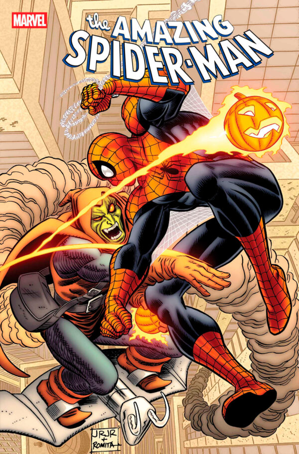 AMAZING SPIDER-MAN (2025 SERIES) #5: John Romita Sr. & Jr. Hidden Gem RI cover P