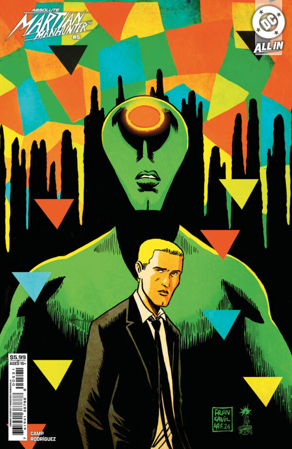 ABSOLUTE MARTIAN MANHUNTER #5: Francesco Francavilla cover B