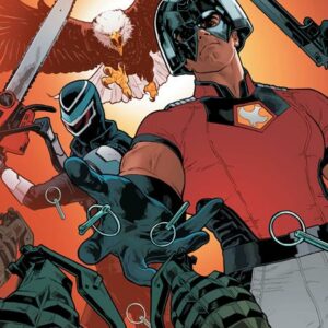 PEACEMAKER PRESENTS VIGILANTE/EAGLY DOUBLE FEATURE #4 Jeff Spokes cover C