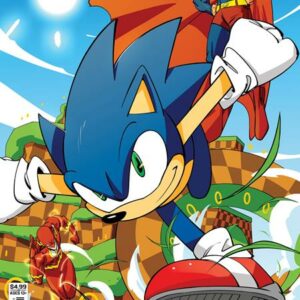 DC X SONIC THE HEDGEHOG #4 Daniele Di Nicuolo cover B