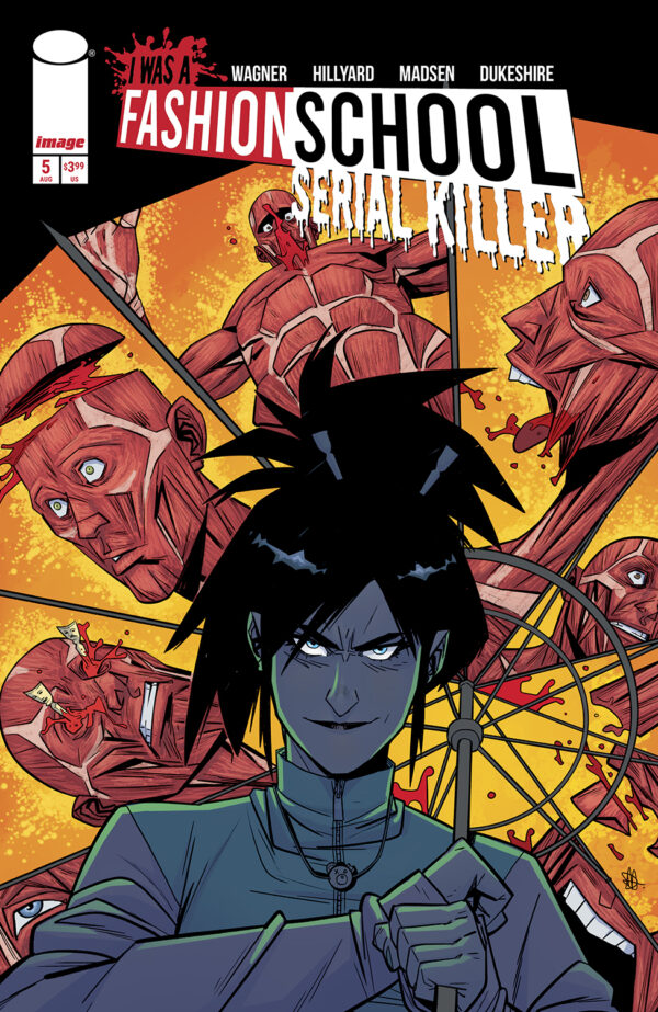 I WAS A FASHION SCHOOL SERIAL KILLER #5 Daniel Hillyard, Michelle Madsen cover A