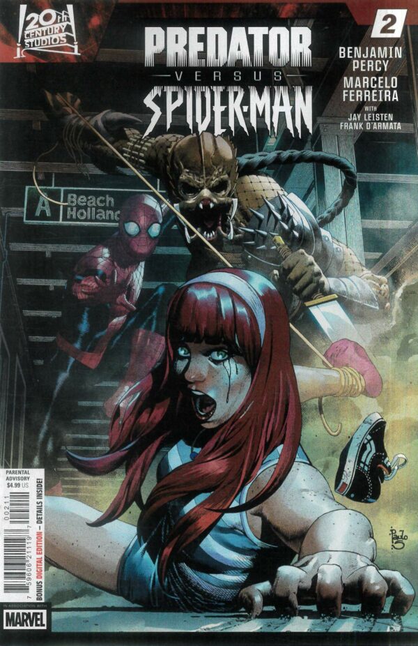 PREDATOR VS SPIDER-MAN #2: Paulo Siqueira cover A