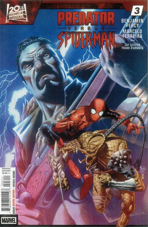 PREDATOR VS SPIDER-MAN #3: Paulo Siqueira cover A
