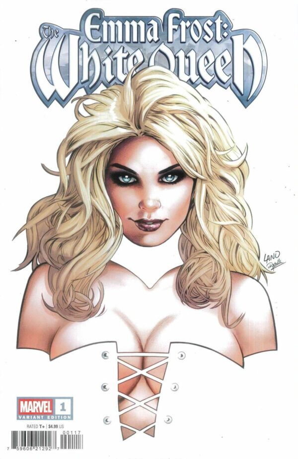 EMMA FROST: THE WHITE QUEEN #1: Greg Land RI cover Q
