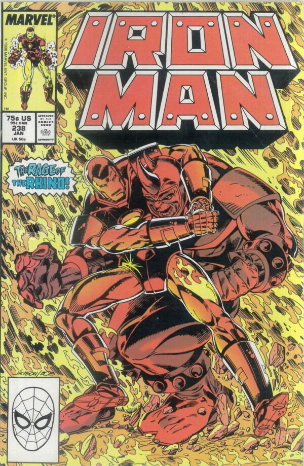 IRON MAN (1968-2018 SERIES) #238