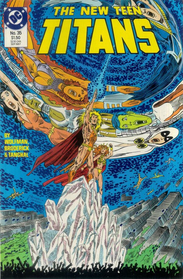 NEW TEEN TITANS (1984-1989 SERIES) #35