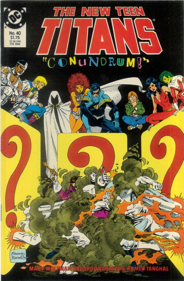 NEW TEEN TITANS (1984-1989 SERIES) #40