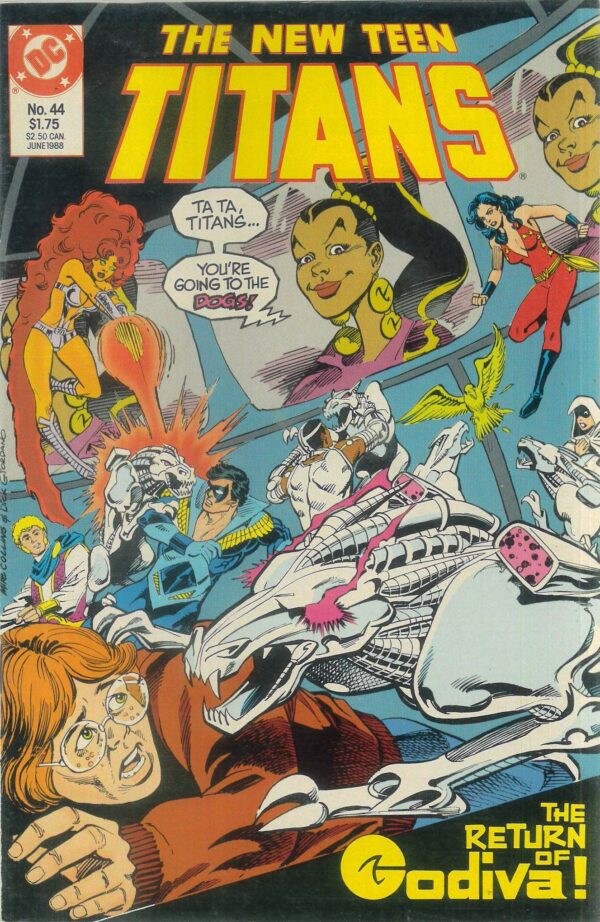 NEW TEEN TITANS (1984-1989 SERIES) #44