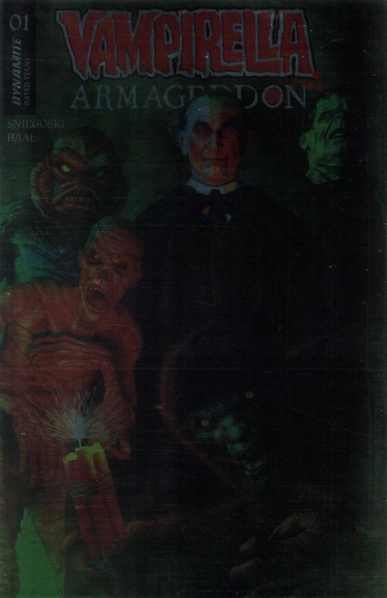 VAMPIRELLA: ARMAGEDDON #1: Mark Spears Foil cover H VAMPIRELLA: ARMAGEDDON #1: Mark Spears Foil cover H