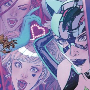 GOTHAM CITY SIRENS: UNFIT FOR ORBIT #5: Guillem March Kalanorian connecting Foil cover E