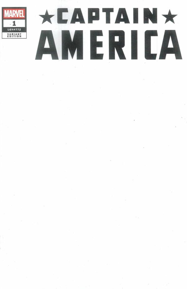 CAPTAIN AMERICA (2025 SERIES) #1: Blank Sketch cover D