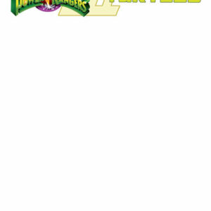POWER RANGERS/TEENAGE MUTANT NINJA TURTLES III #1 Blank Sketch cover F