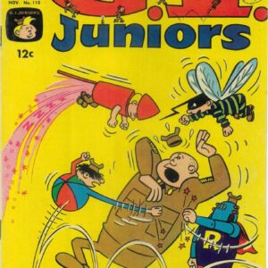 HARVEY HITS #110: G.I. Juniors (Sad Sack) VG/FN