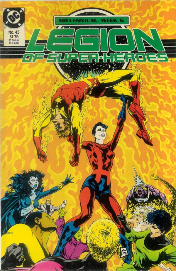 LEGION OF SUPER-HEROES (1984-1989 SERIES) #43