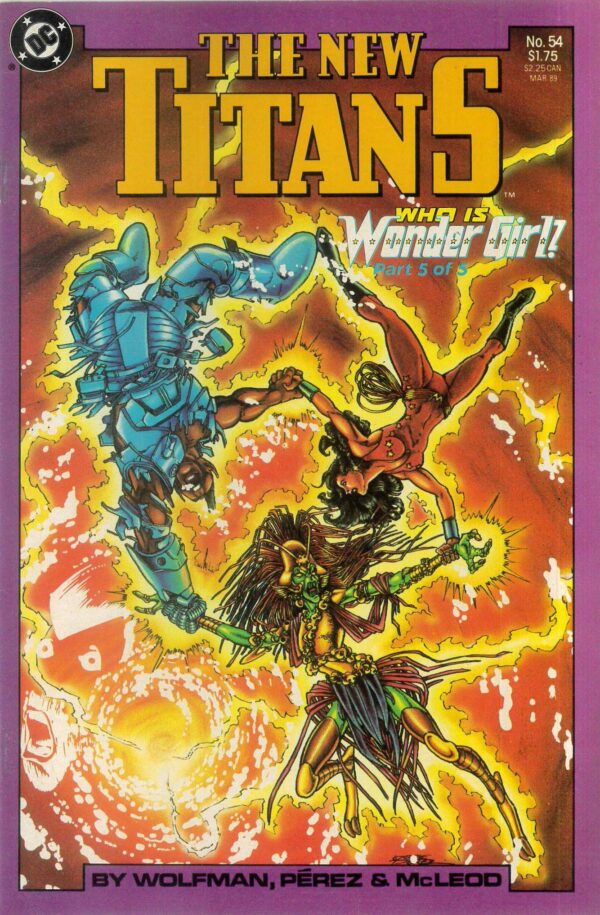 NEW TITANS #54