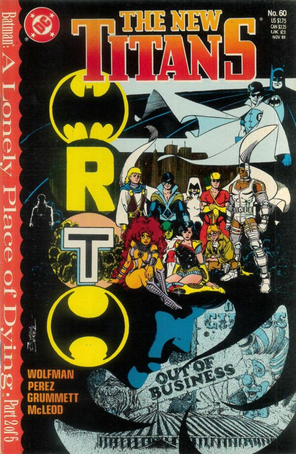 NEW TITANS #60: Lonely Place of Dying 2/5: Tim Drake