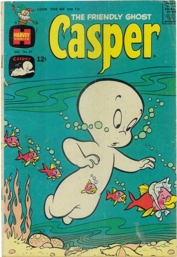 CASPER THE FRIENDLY GHOST (1952-1990 SERIES) #89: GD/VG