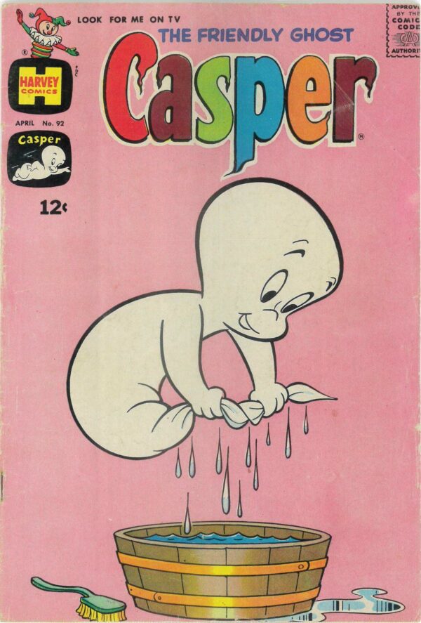 CASPER THE FRIENDLY GHOST (1952-1990 SERIES) #92: VG/FN
