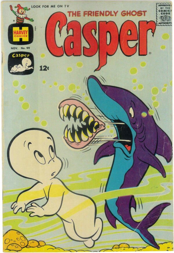 CASPER THE FRIENDLY GHOST (1952-1990 SERIES) #99: VG/FN