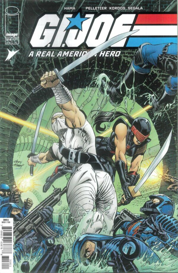 G.I. JOE: A REAL AMERICAN HERO #318: Andy Kubert, Laura Martin cover A