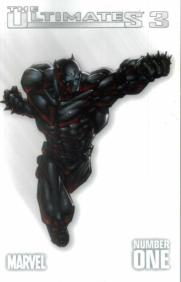 ULTIMATES 3 (VARIANT COVER) #1: Joe Madureira Black Panther cover