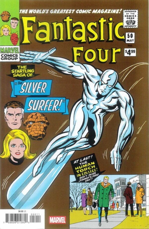 FANTASTIC FOUR (1961-1996,2003-2011,2012-2015 SER) #50: 2025 Facsimile edition (Jack Kirby cover A)